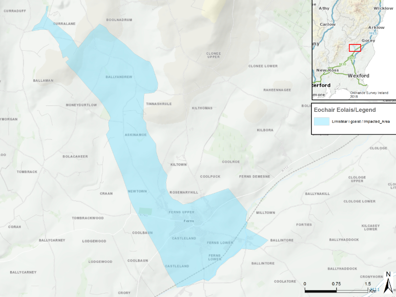 Ferns map