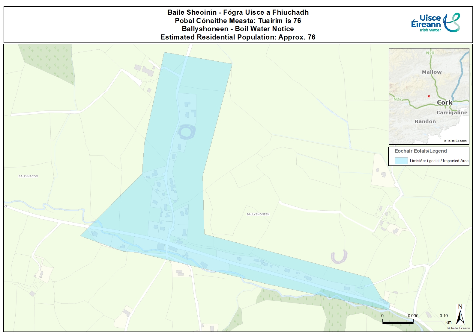 Ballyshoneen BWN area
