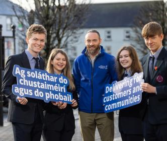 Uisce Éireann mark completion of vital water network upgrades in Tullow Town Centre, Co. Carlow