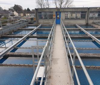 A water treatment plant