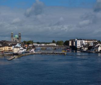 The Shannon river in Athlone