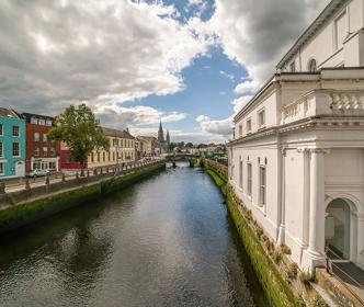 Cork city quays